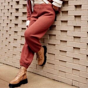 Free People Beach knit joggers